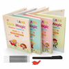 Magic Practice Copybook (4 BOOKS, 1 PEN, 1 GRIP, 10 REFILL)